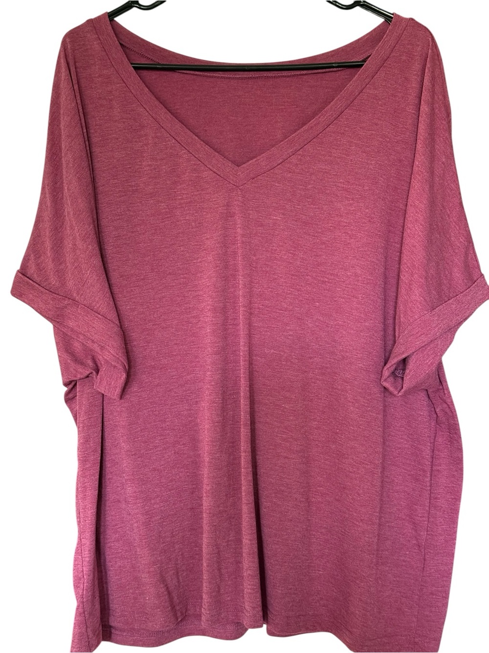 Women's Plus Dolman Sleeve Top in mauve pink from Witch’s estate sale cute